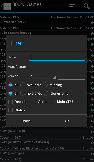 MameDB Screen 2