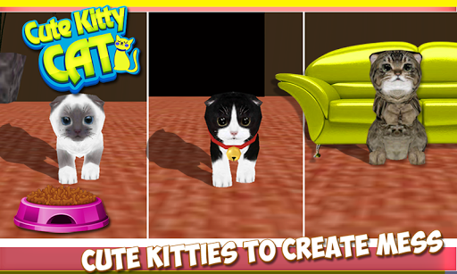 Cute Kitty Cat - 3D Simulator