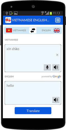 Vietnamese English Translator
