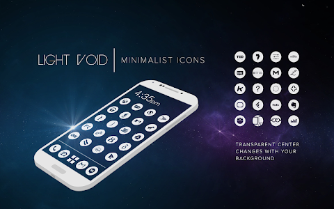 Screenshot Light Void - Minimalist Icons v1.0.1
