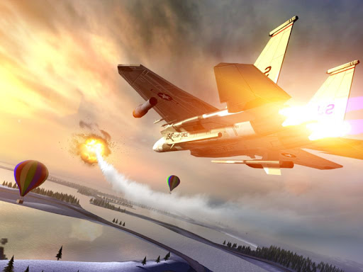 【免費模擬App】Arctic Jet Fighter 3D-APP點子