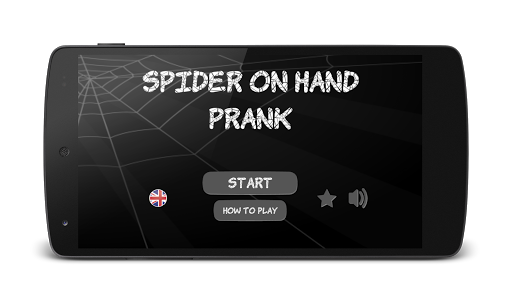 Spider On Hand Prank