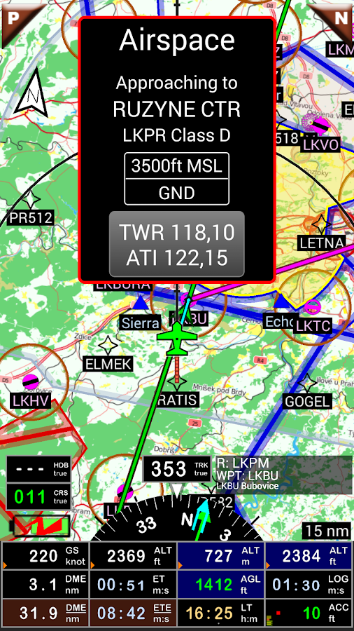    FLY is FUN Aviation Navigation- screenshot  