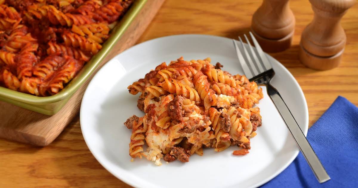 10 Best Rotini Pasta and Ground Beef Recipes