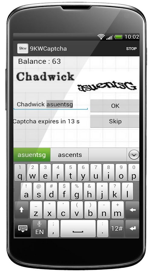    9KWCaptcha- screenshot  