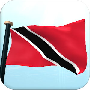 Trinidad and Tobago Flag 3D