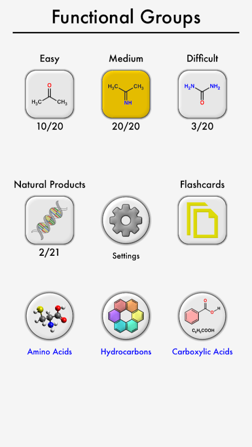 Functional Groups in Chemistry  Android Apps on Google Play