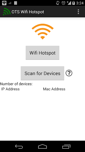 OTS WiFi Hotspot Tether