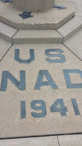 US NAD Sidewalk Plaque