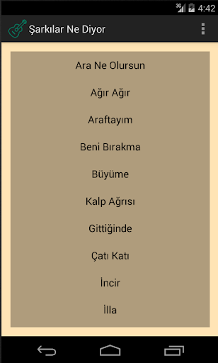 Şarkılar Ne Diyor