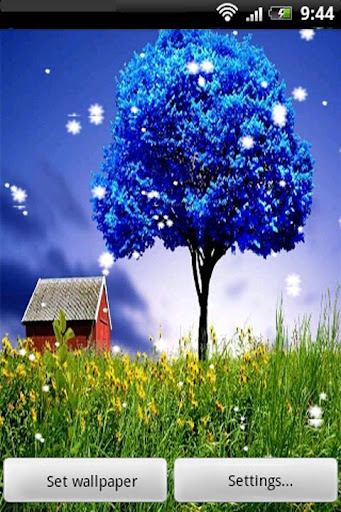 3D Trees Live Wallpaper