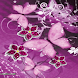 Butterflies in Pink Live Wallp