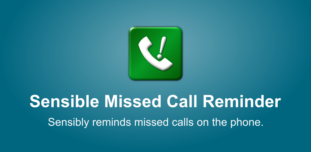 A missed call. A missed call