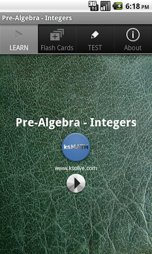 Pre-Algebra - Integers