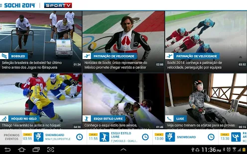 SporTV – Sochi 2014™ - screenshot thumbnail