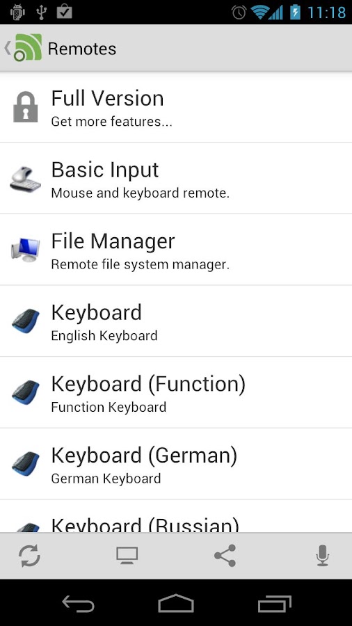Unified Remote Android