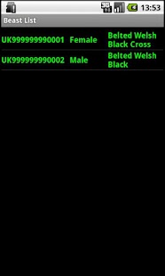 HERDit - Bovine Herd Register Screenshots 2