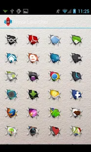 Ripped Hole Icon Theme - screenshot thumbnail