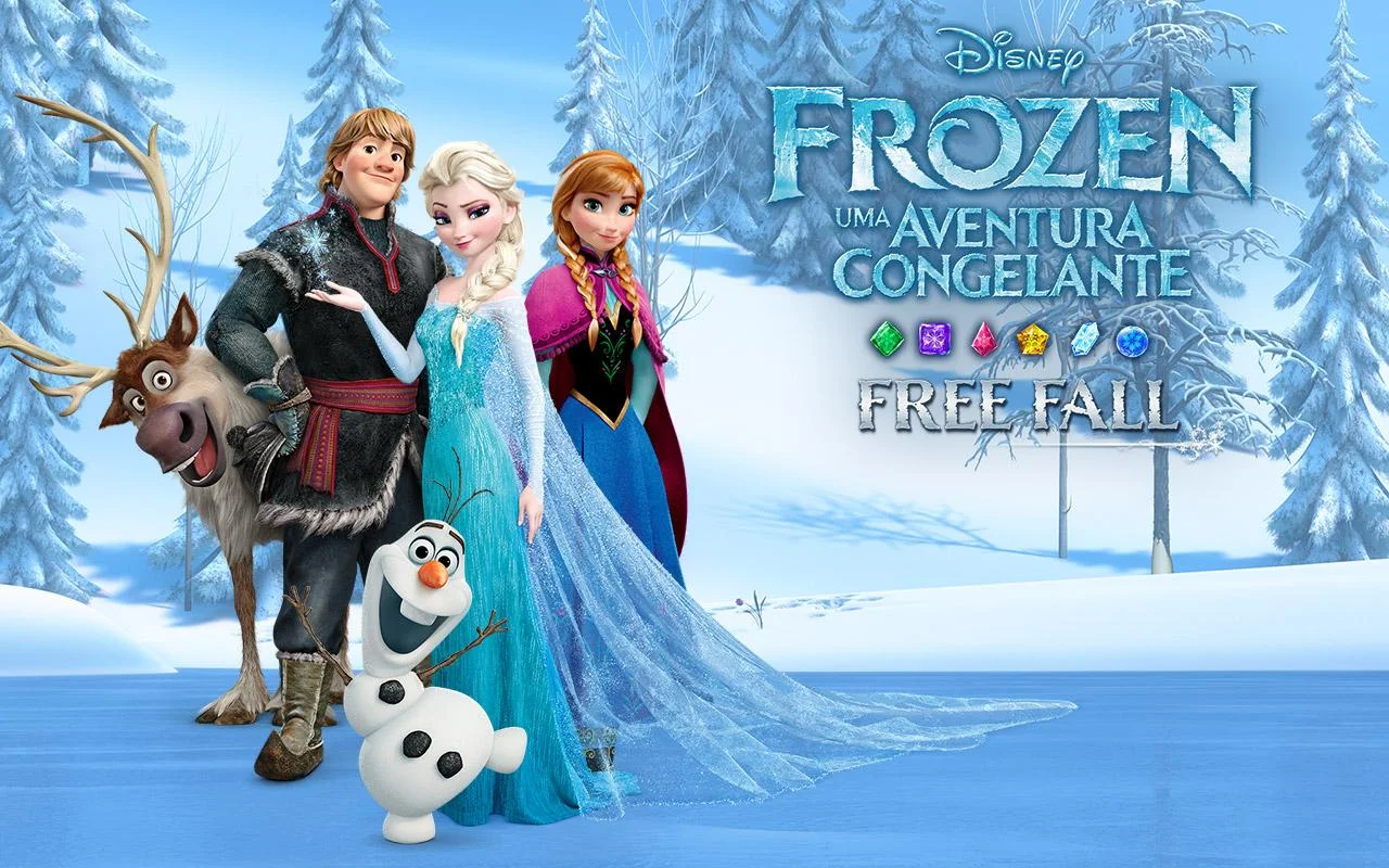 Frozen Free Fall: captura de tela