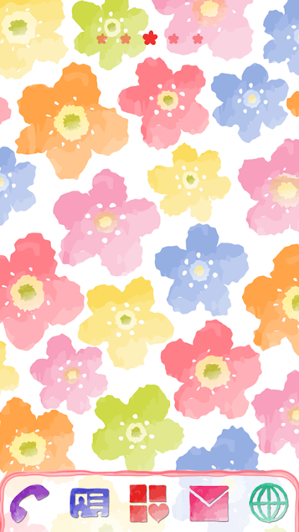 water color blooming Theme - 1.0 - (Android)