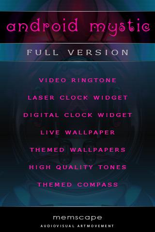 ANDROID MYSTIC Full Version v1.64