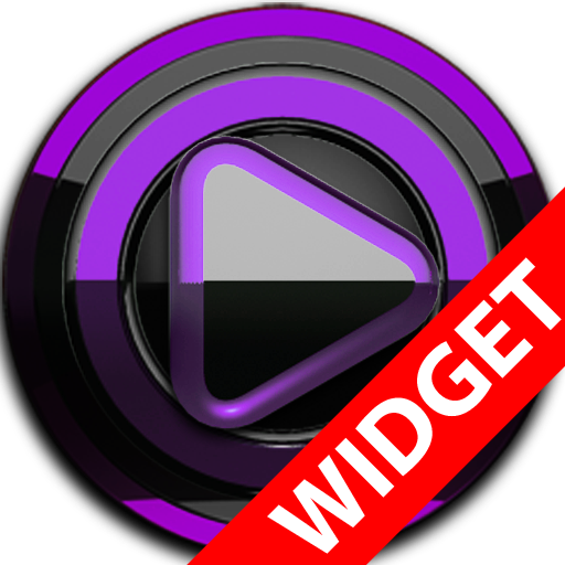 Poweramp widget - BLACK Purple 音樂 App LOGO-APP開箱王