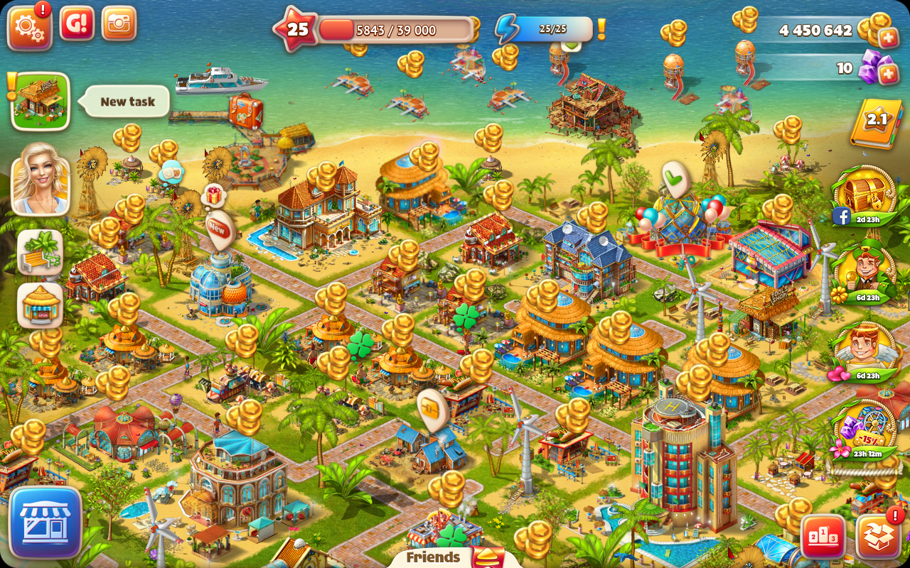   Paradise Island 2- tangkapan layar 