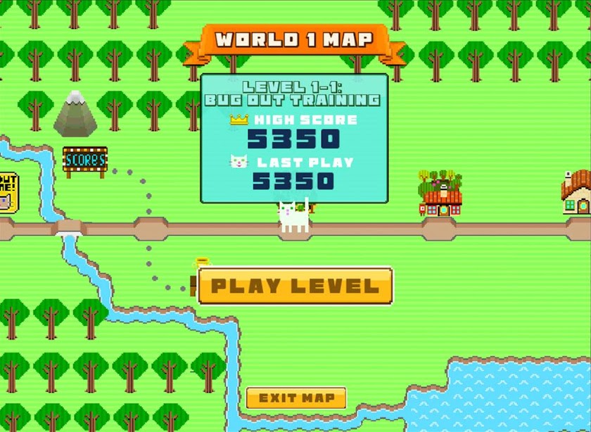 Pixel Cat Game Screen 3