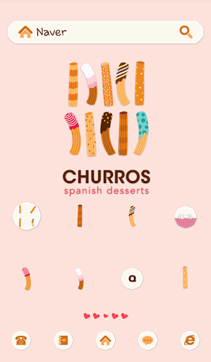 my love churros dodol theme