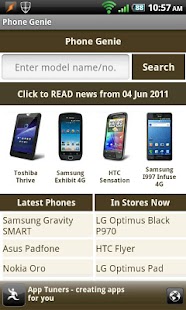 Phone Genie - GSMArena Browser