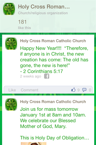 【免費通訊App】Holy Cross Catholic Church-APP點子