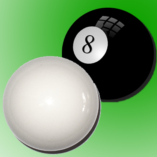 Шар 8 букв. 8 Ball Black & White 2d. Behind the eight Ball.