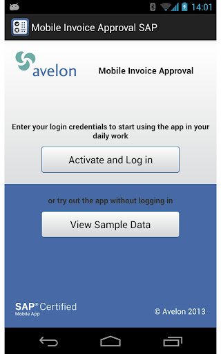 Mobile Invoice Approval SAP