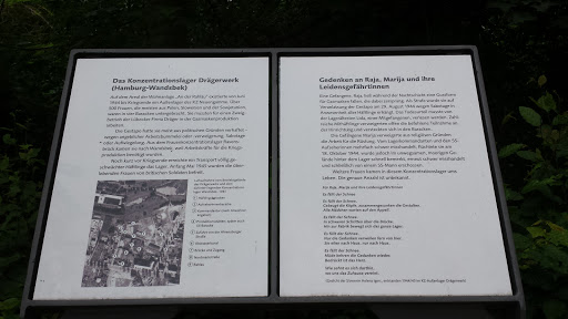 Infotafel Konzentrationslager Drägerwerk