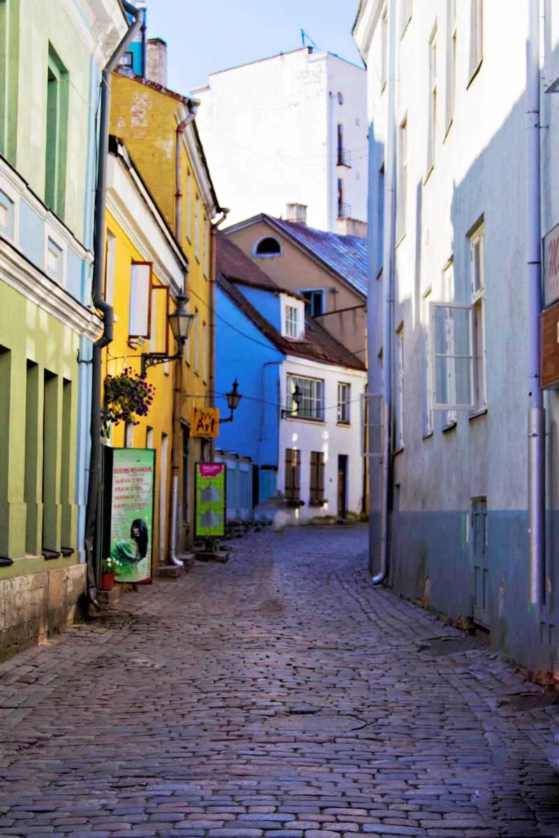 Tallinn_Estonia_Jenna_73 - Bright colors and old-fashioned cobblestone alleyways await you in Tallinn, Estonia, when you take an Azamara cruise.