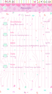 How to install Sweet Friends GO SMS 1 apk for bluestacks