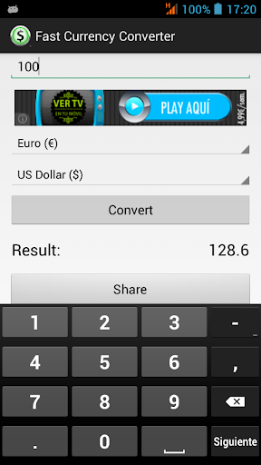 Fast Currency Converter