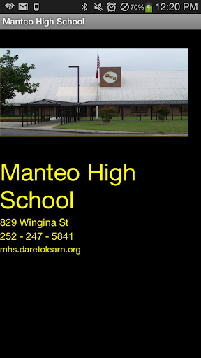Manteo High School Info