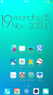 IOS7 POUR APEX ADW NOVA THEME - screenshot thumbnail