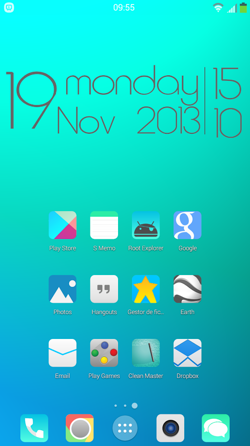 7 HD FOR APEX ADW NOVA THEME - screenshot