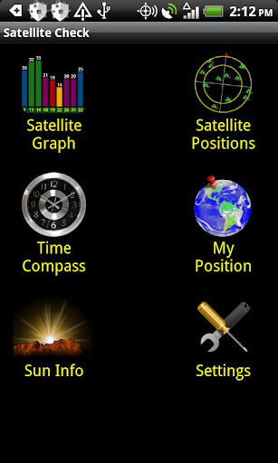 Satellite Check - GPS Status