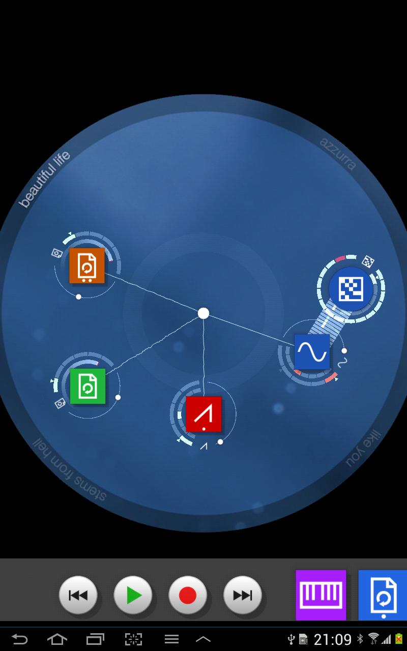 Reactable Gui Boratto Screen 3