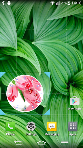 免費下載個人化APP|Pink Tulips Analog Clock app開箱文|APP開箱王