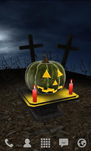 Halloween Pumpkin 3D Live Wallpaper(圖3)-速報App