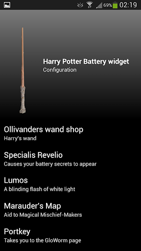 About: Harry Potter Battery Widget (Google Play version) | | Apptopia
