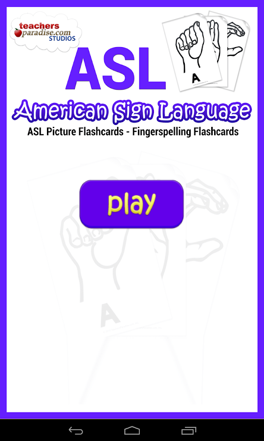 ASL American Sign Language Android Apps on Google Play