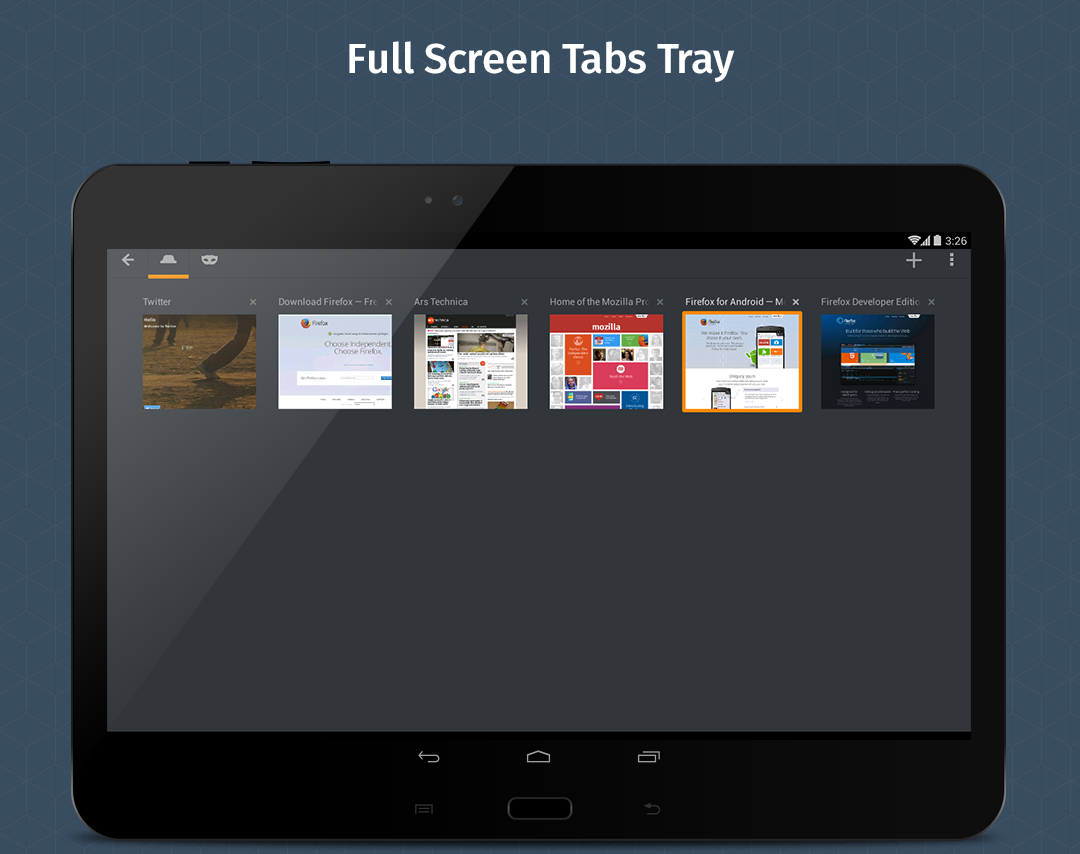 Firefox Browser for Android - screenshot