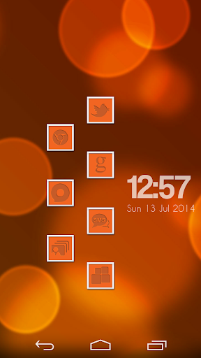 VM10 Orange Icon Set