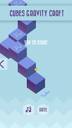 Cubes gravity craft poster 1