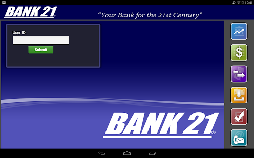 How to get Bank 21 Tablet Banking patch 1.4 apk for android